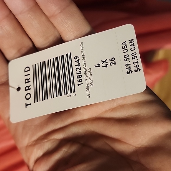 Torrid Suoer Soft Knits Size 4XL NEW EITH TAGS - Picture 3 of 8